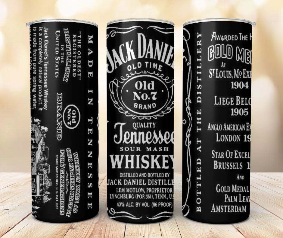 π₯ Tennessee Whiskey Vibes 20oz Skinny Tumbler π€