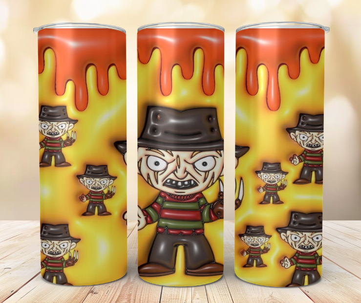 π₯ Dream Stalker Horror 20oz Skinny Tumbler π₯π