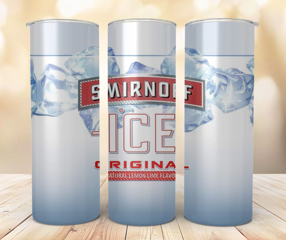 🧊 Frosted Refreshment Skinny Tumbler